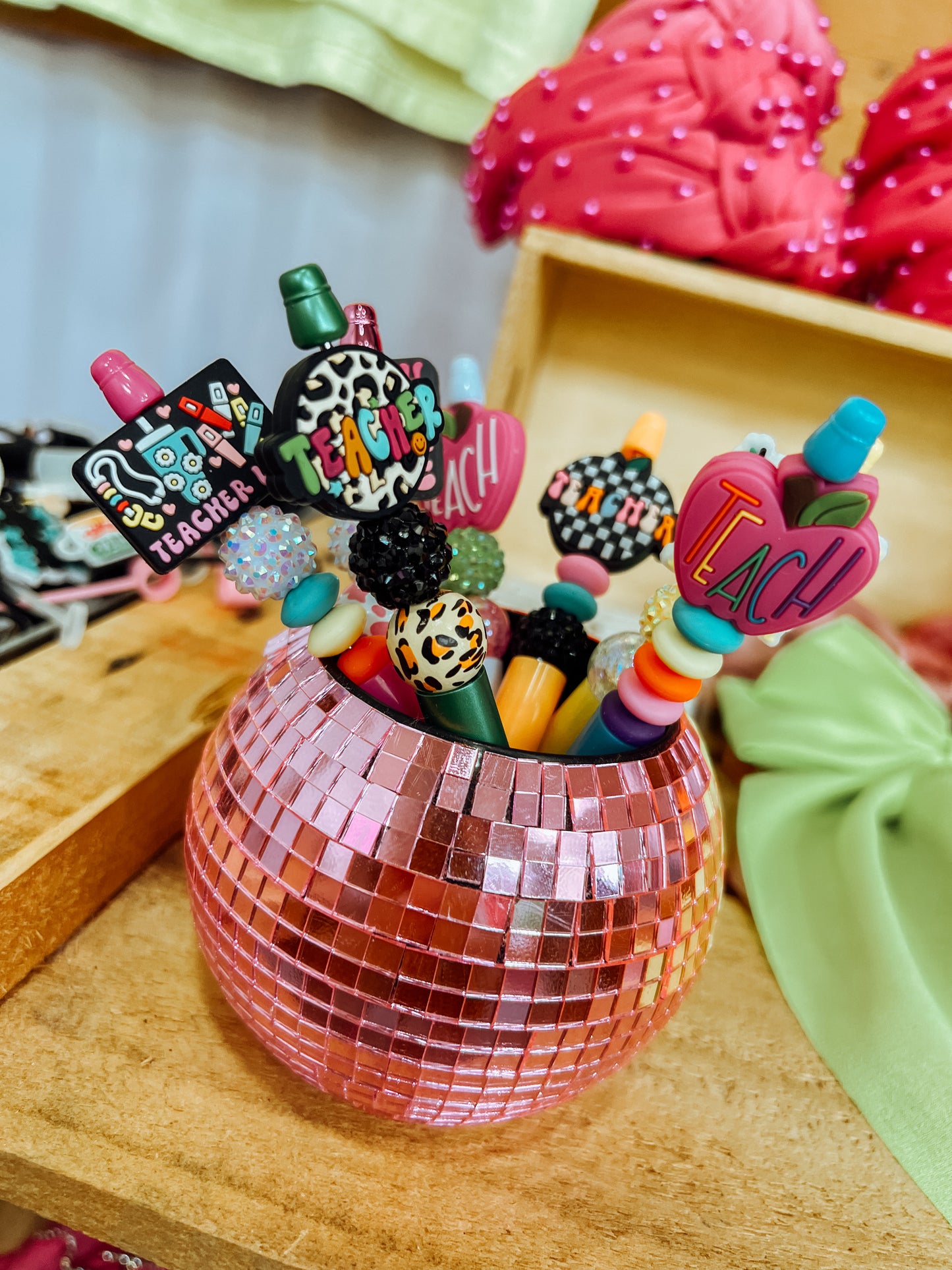 TEACHER BEADED PENS