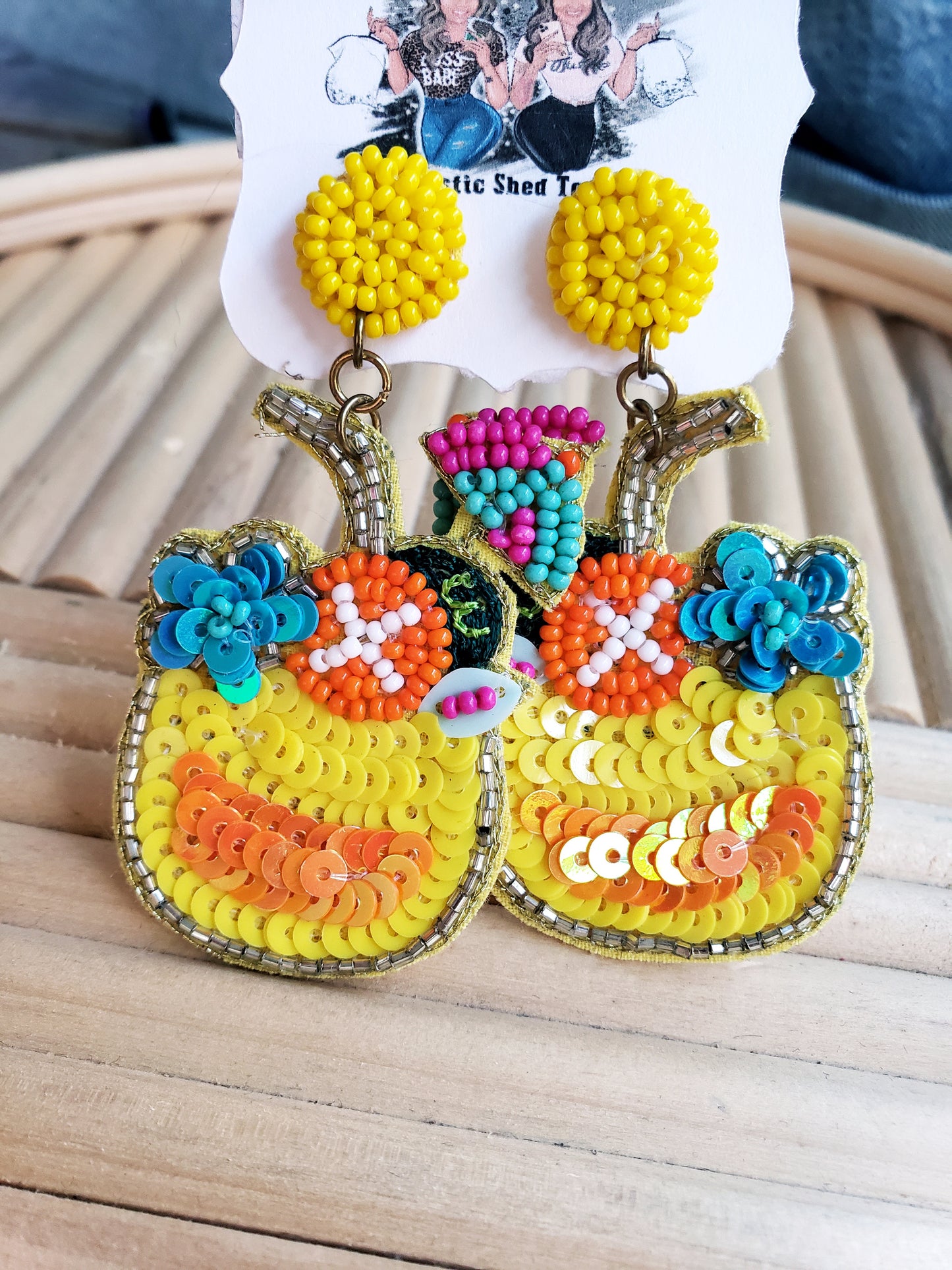 Rum Punch Earring