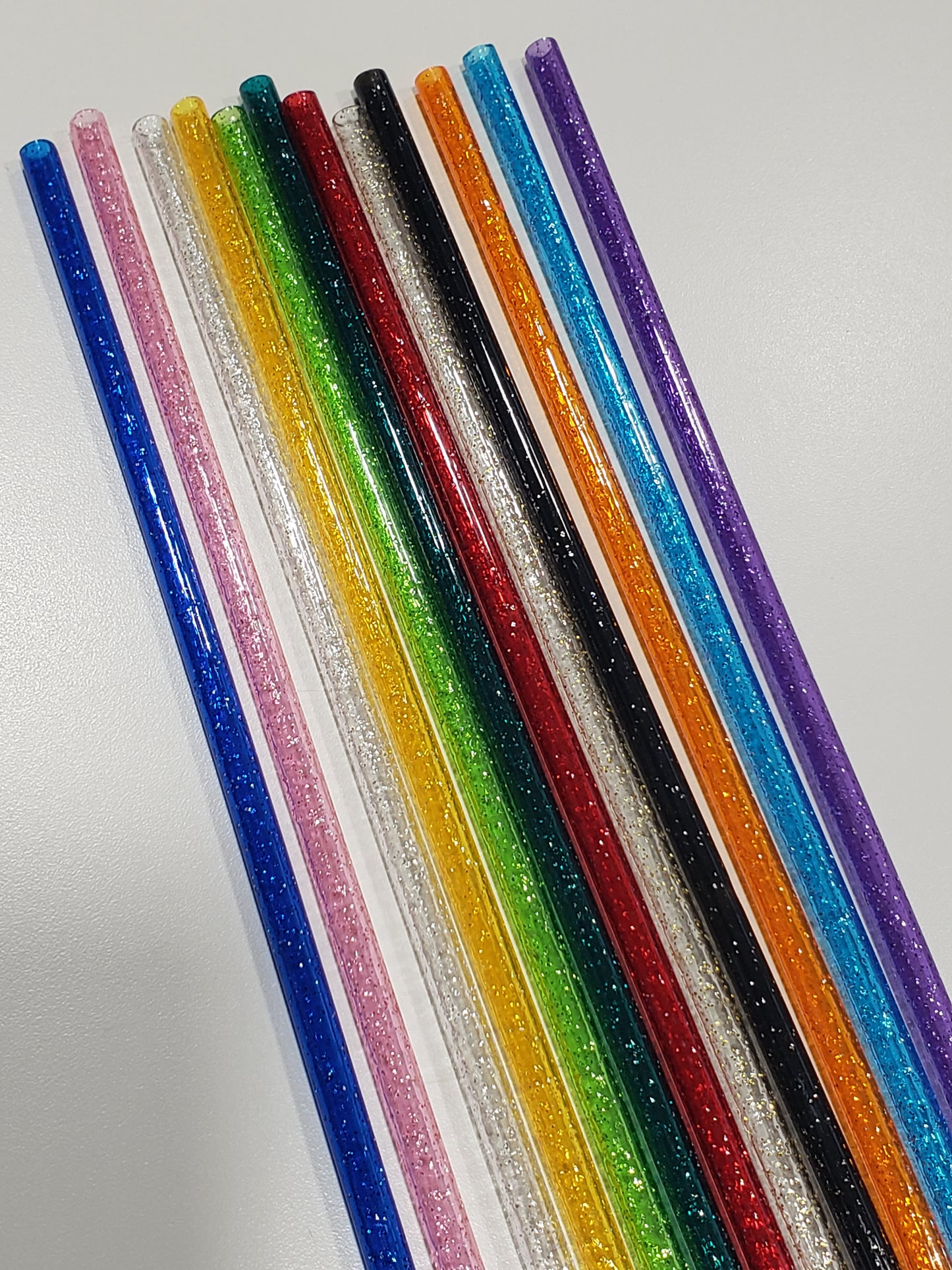 Glitter Speck Straws
