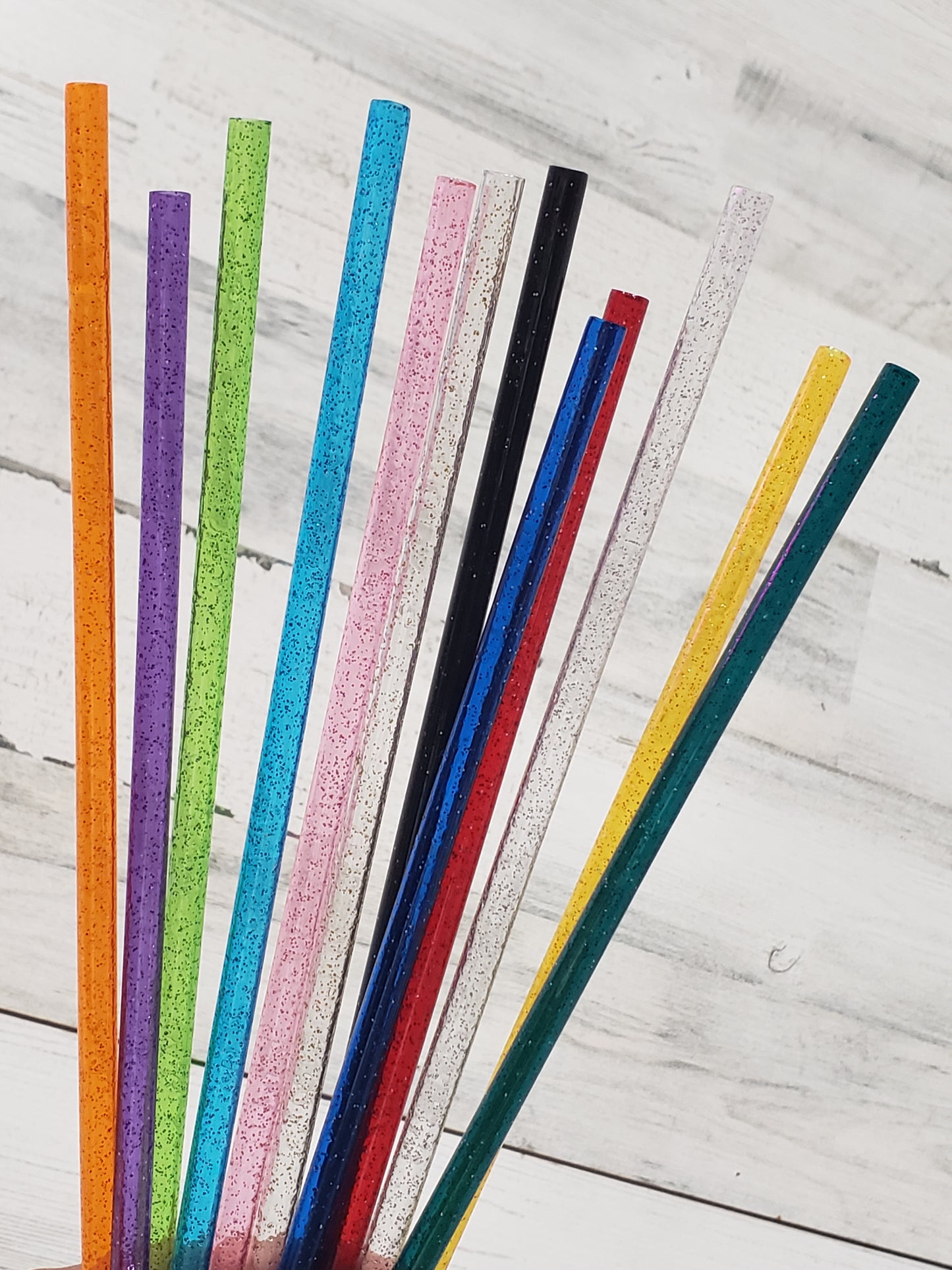 Glitter Speck Straws