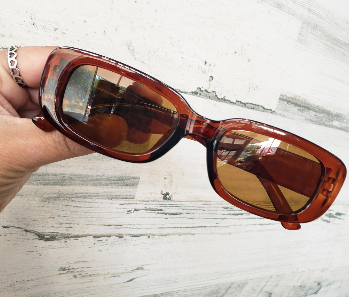 CHIC RECTANGLE SUNGLASSES