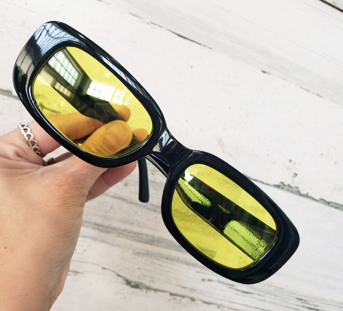 CHIC RECTANGLE SUNGLASSES