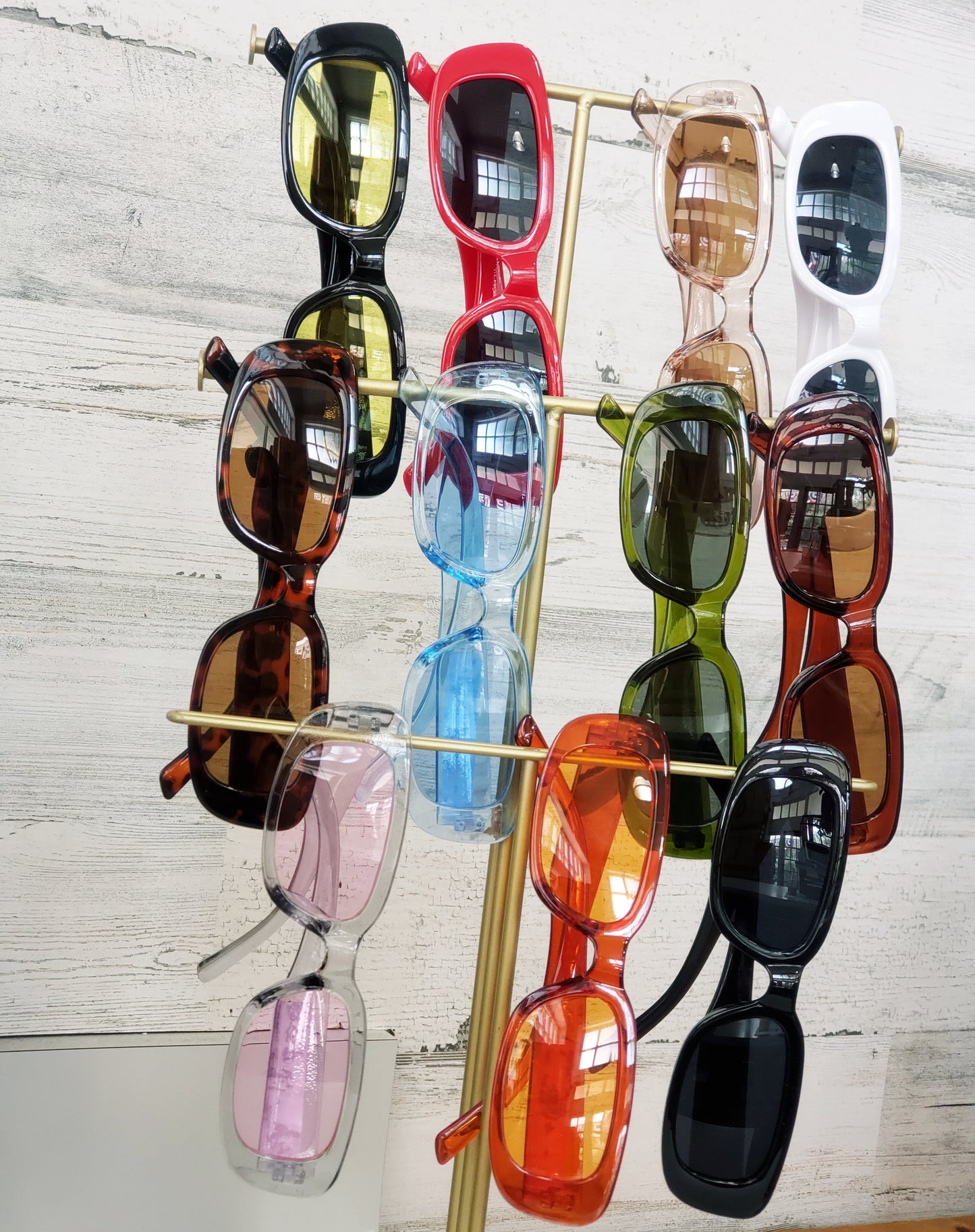 CHIC RECTANGLE SUNGLASSES