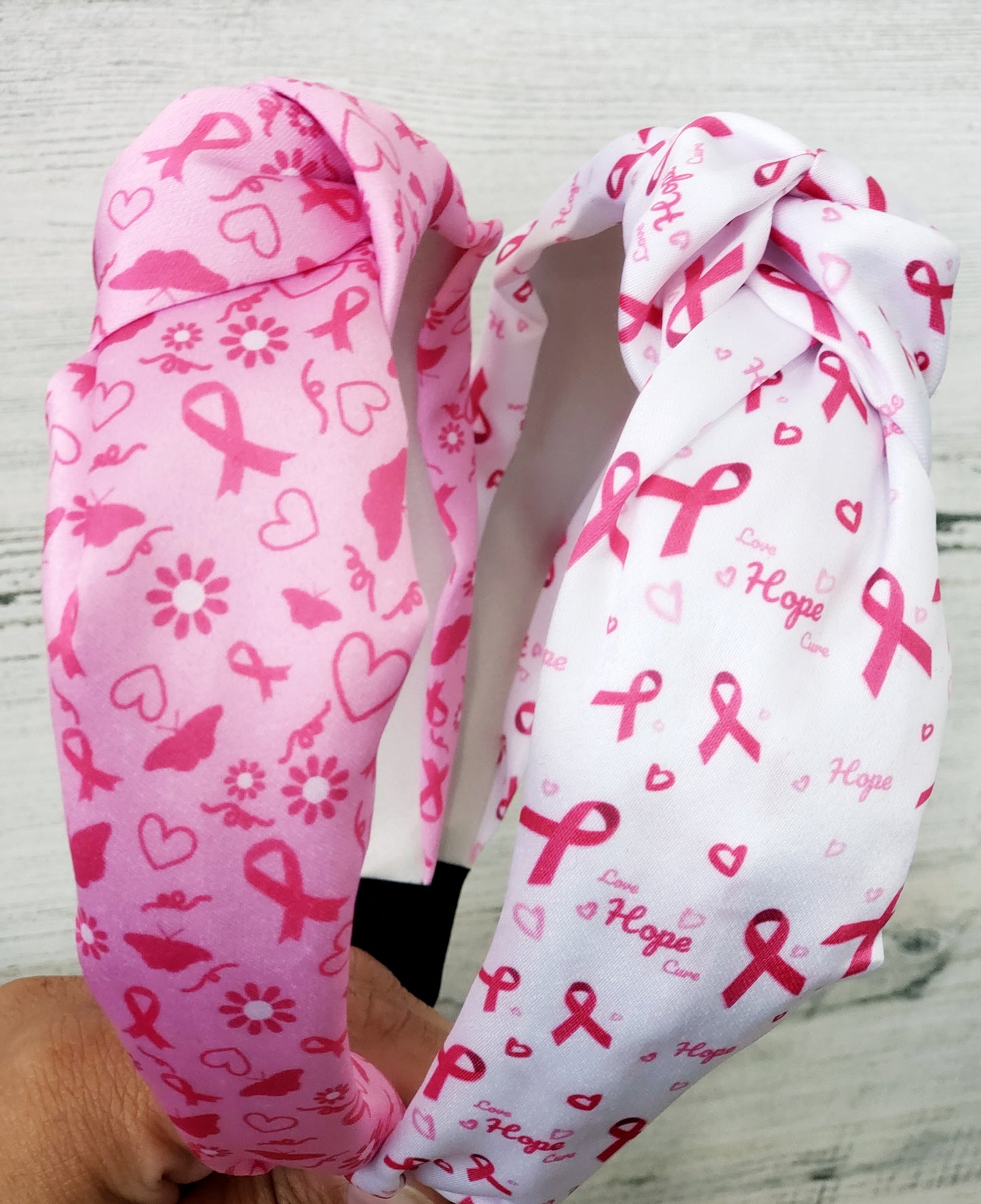 BREAST CANCER HEADBANDS