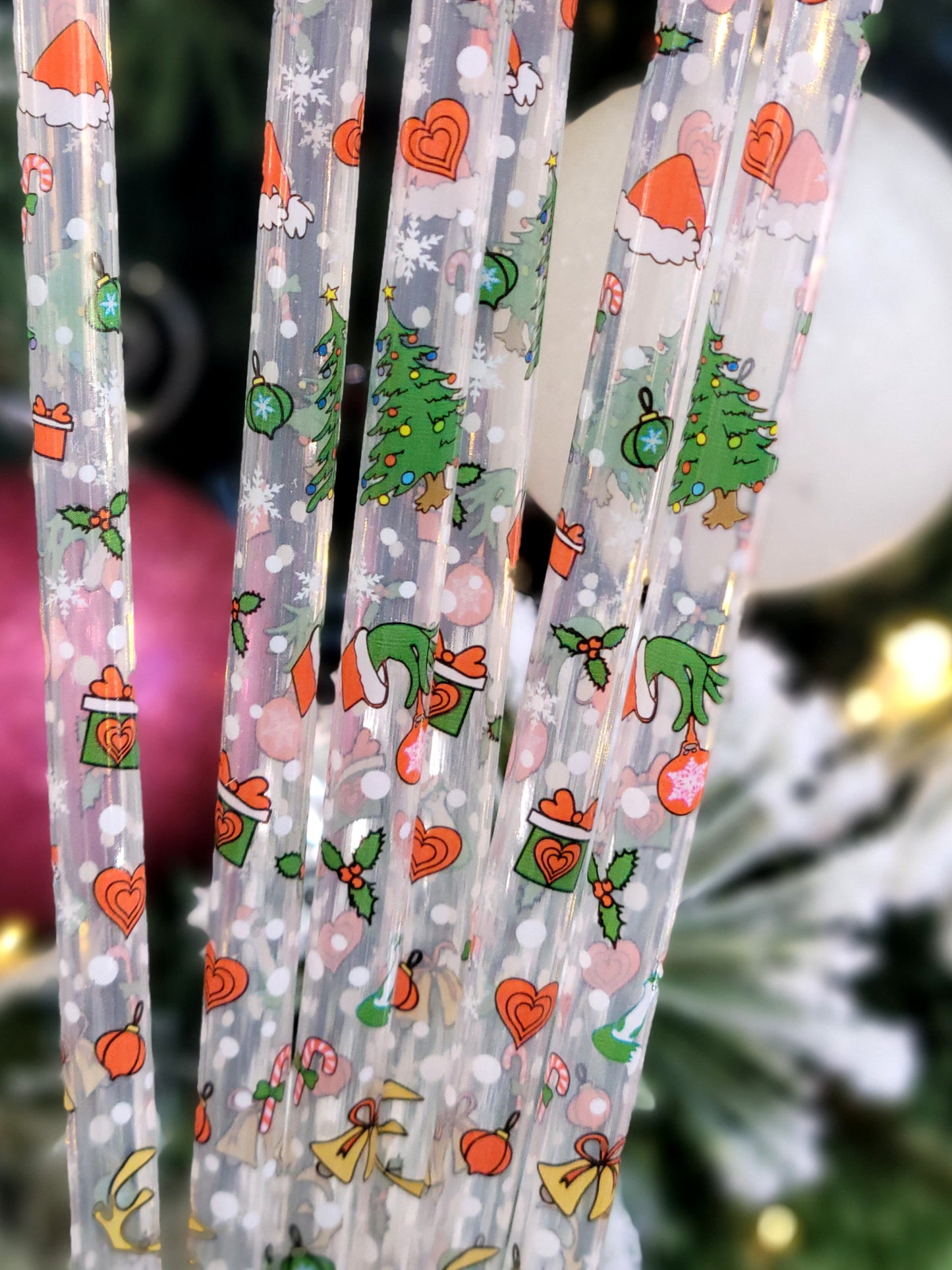 MEAN ONE XMAS STRAWS