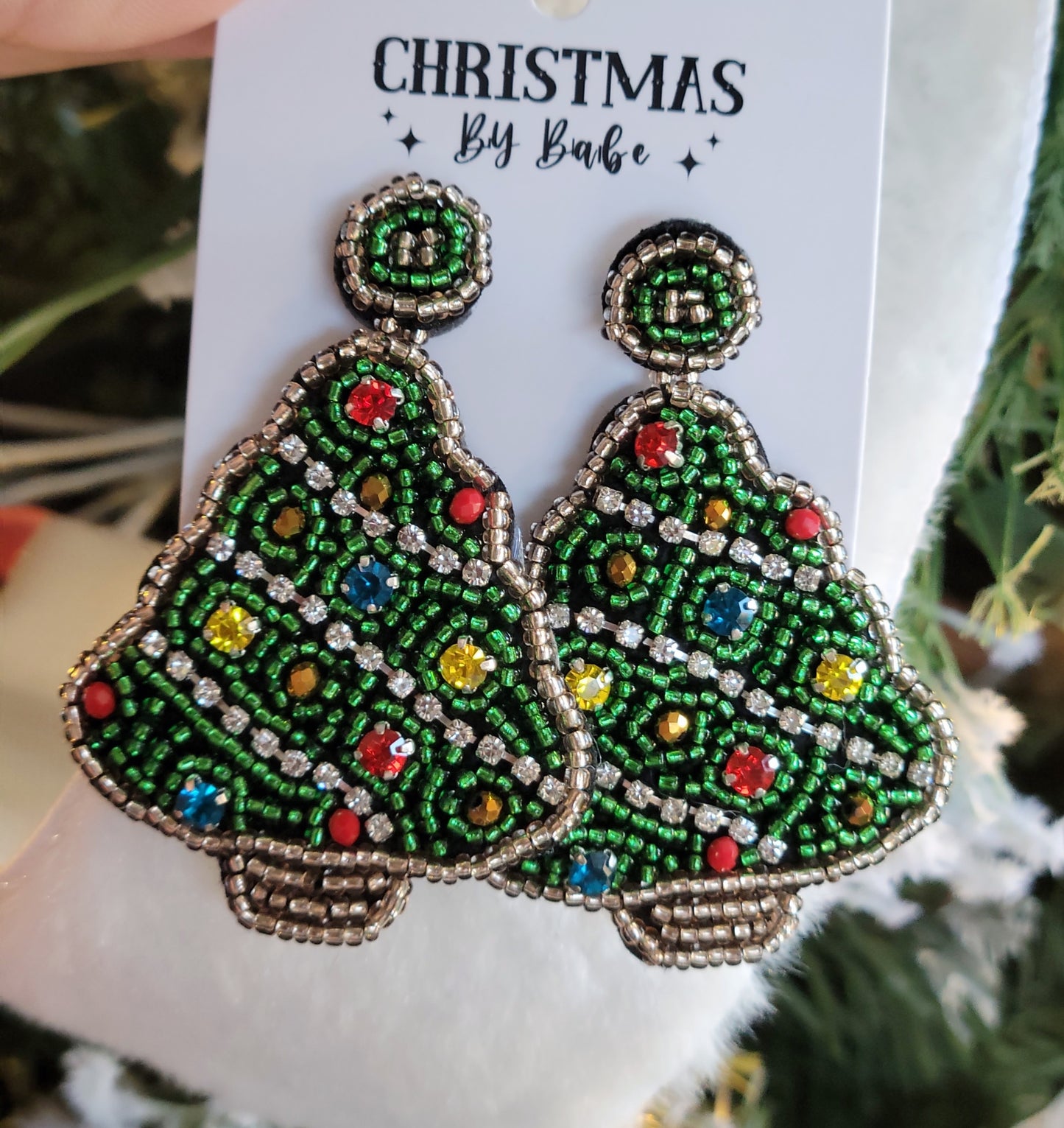 Christmas Tree Earrings