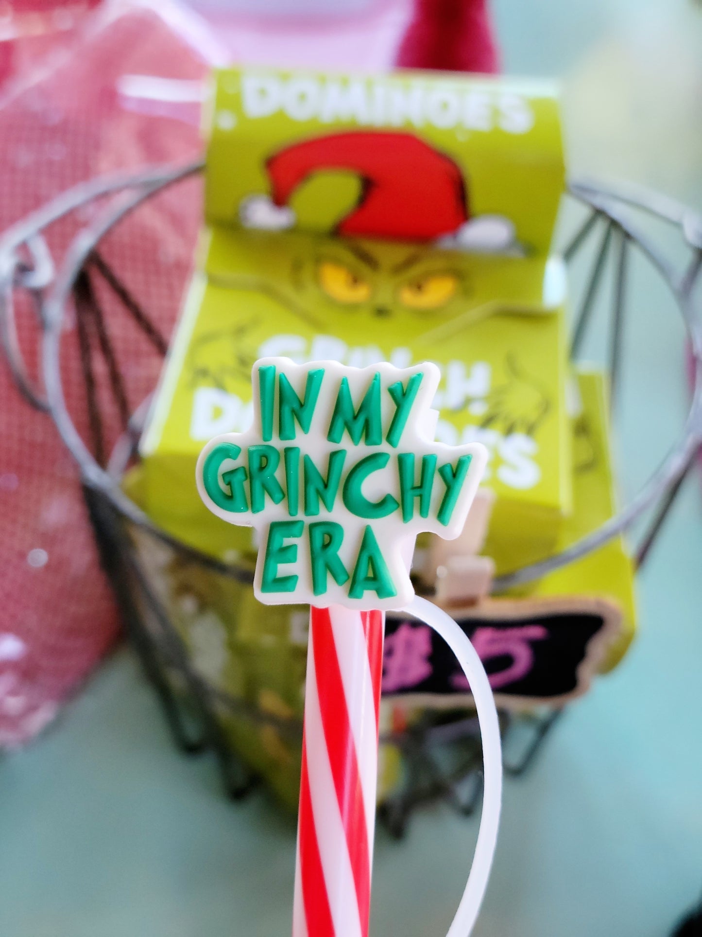 IN MY GRINCH ERA STRAW TOPPER