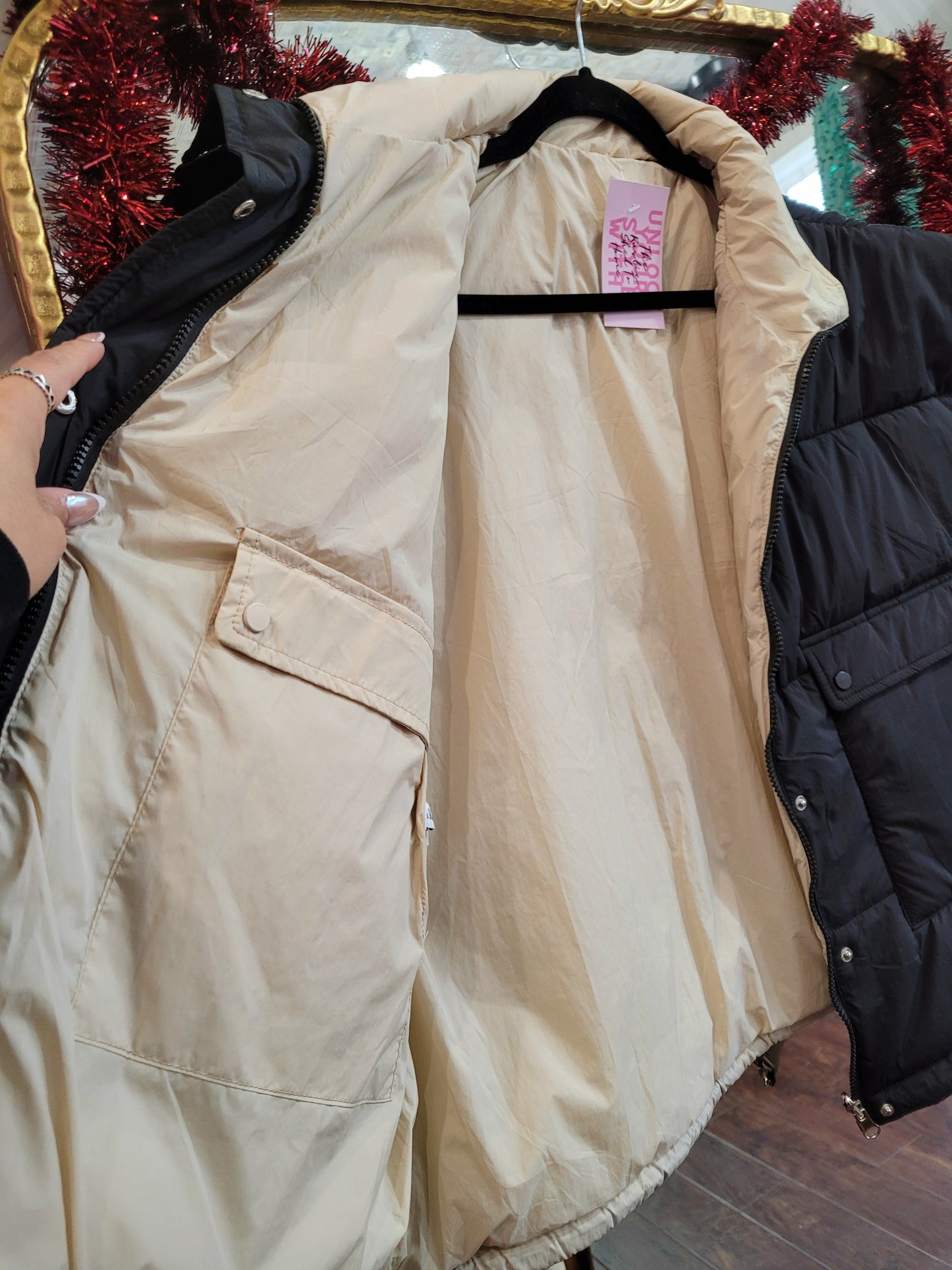 CHELSEA REVERSIBLE PUFFER VEST