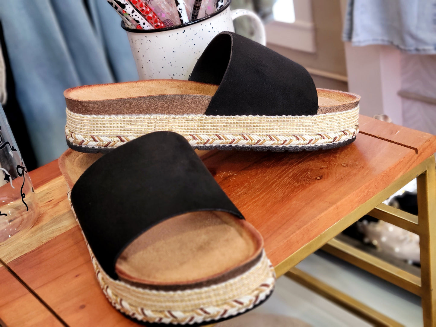 Amaya Braid Wrapped Platform Sandal