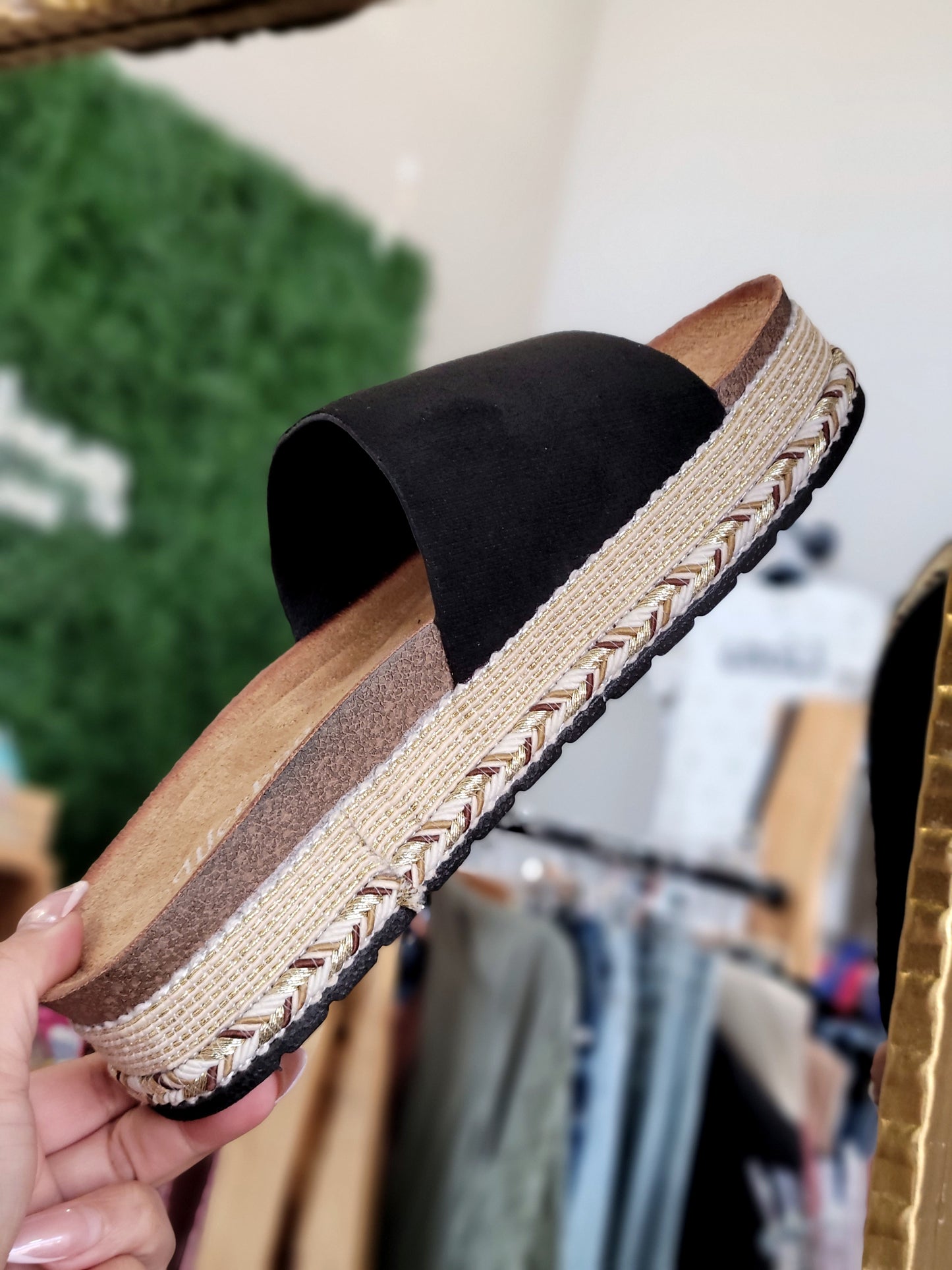 Amaya Braid Wrapped Platform Sandal