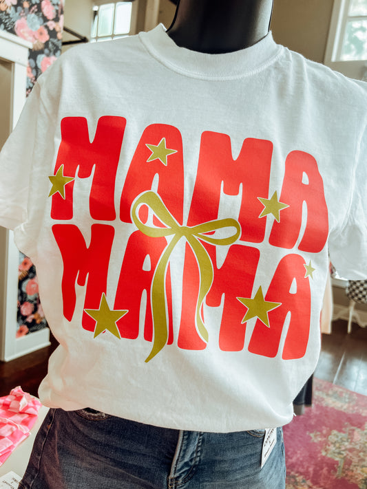 MAMA GOLD STAR TEE