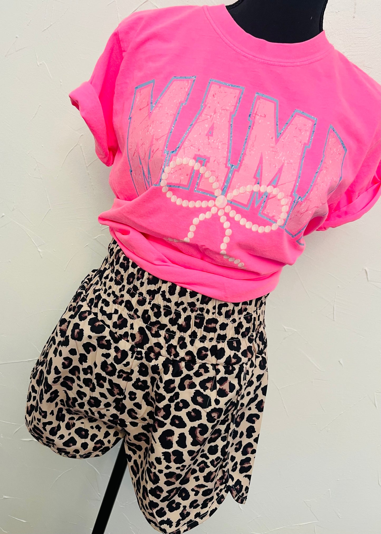 HW LEOPARD SHORTS