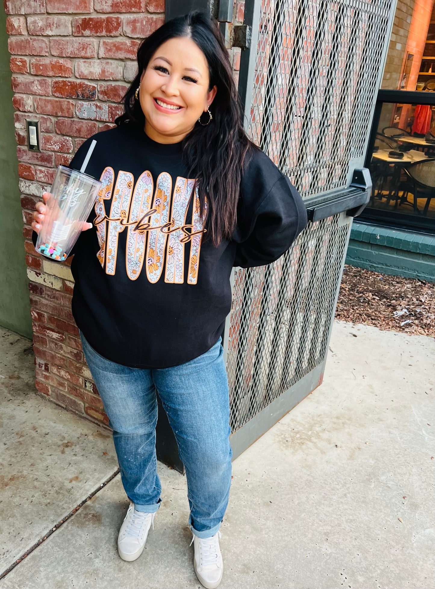 SPOOKY VIBES SWEATSHIRT
