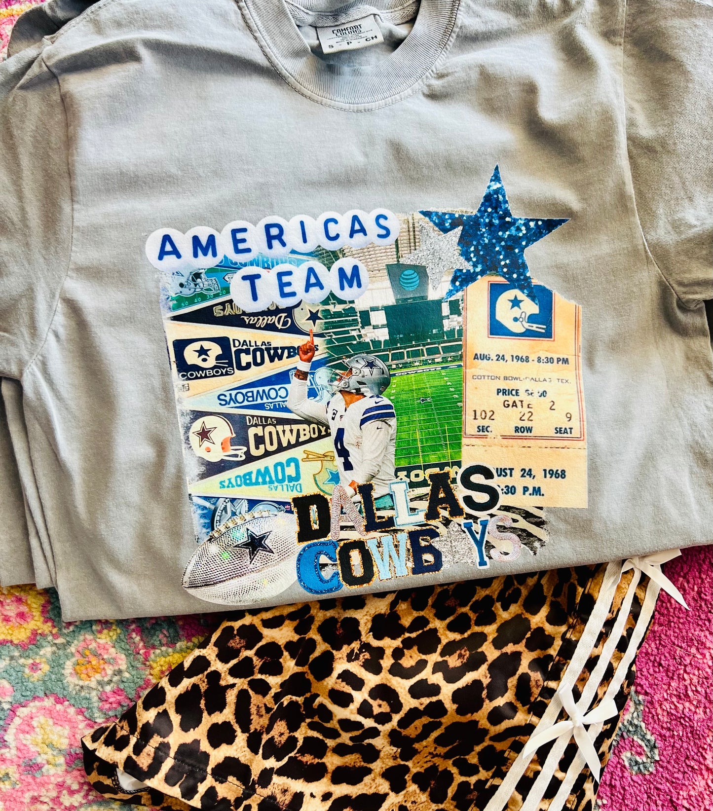 DALLAS COLLAGE TEE