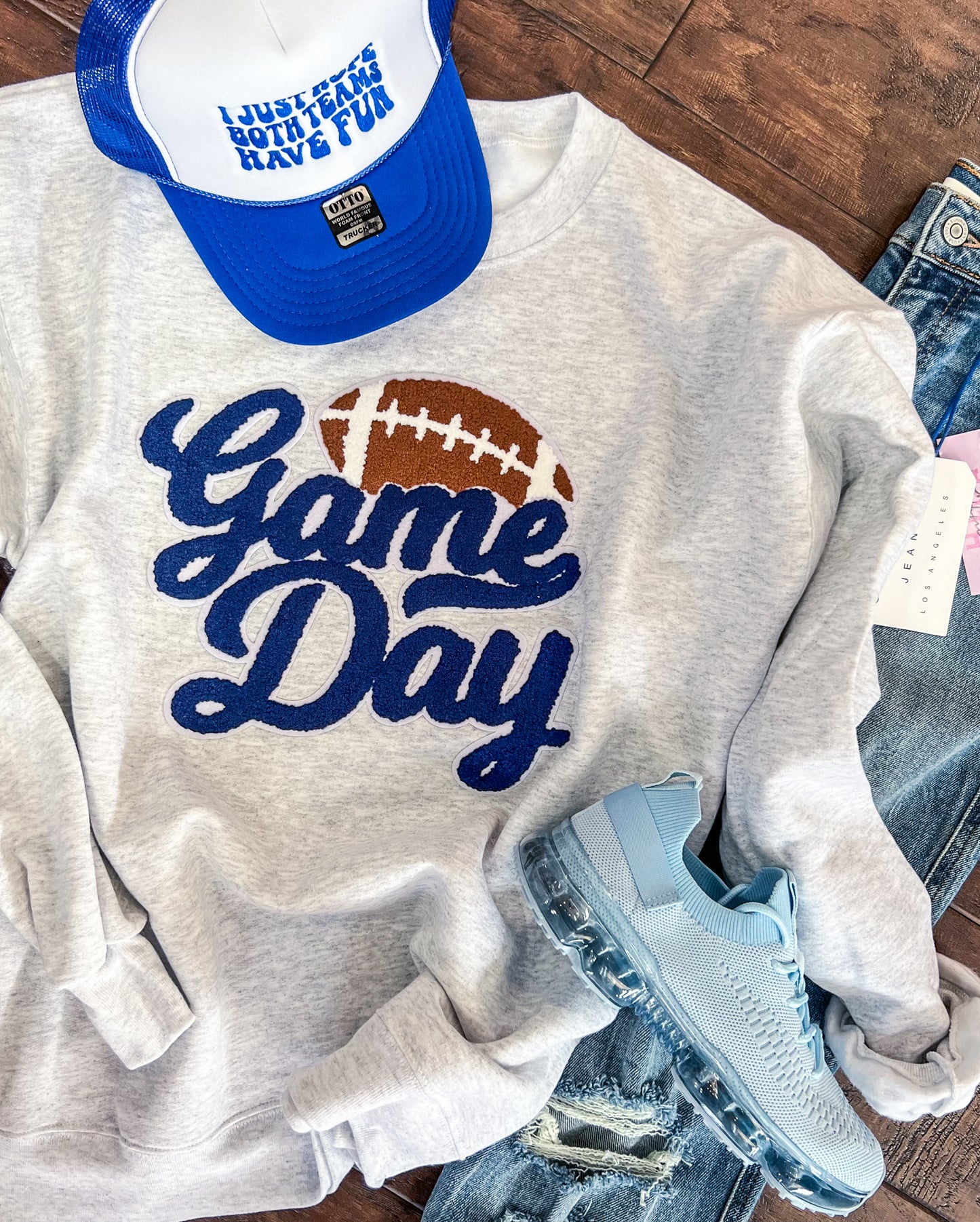 Game Day Chenille Navy