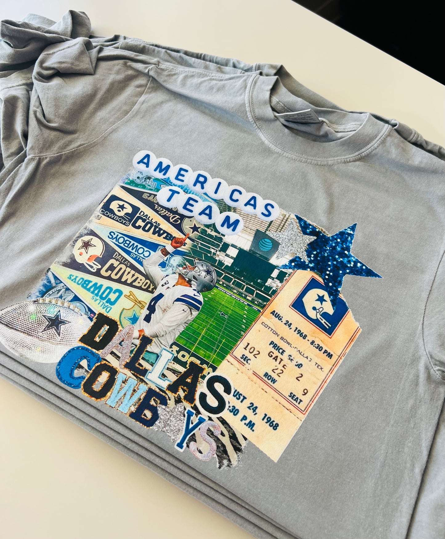 DALLAS COLLAGE TEE