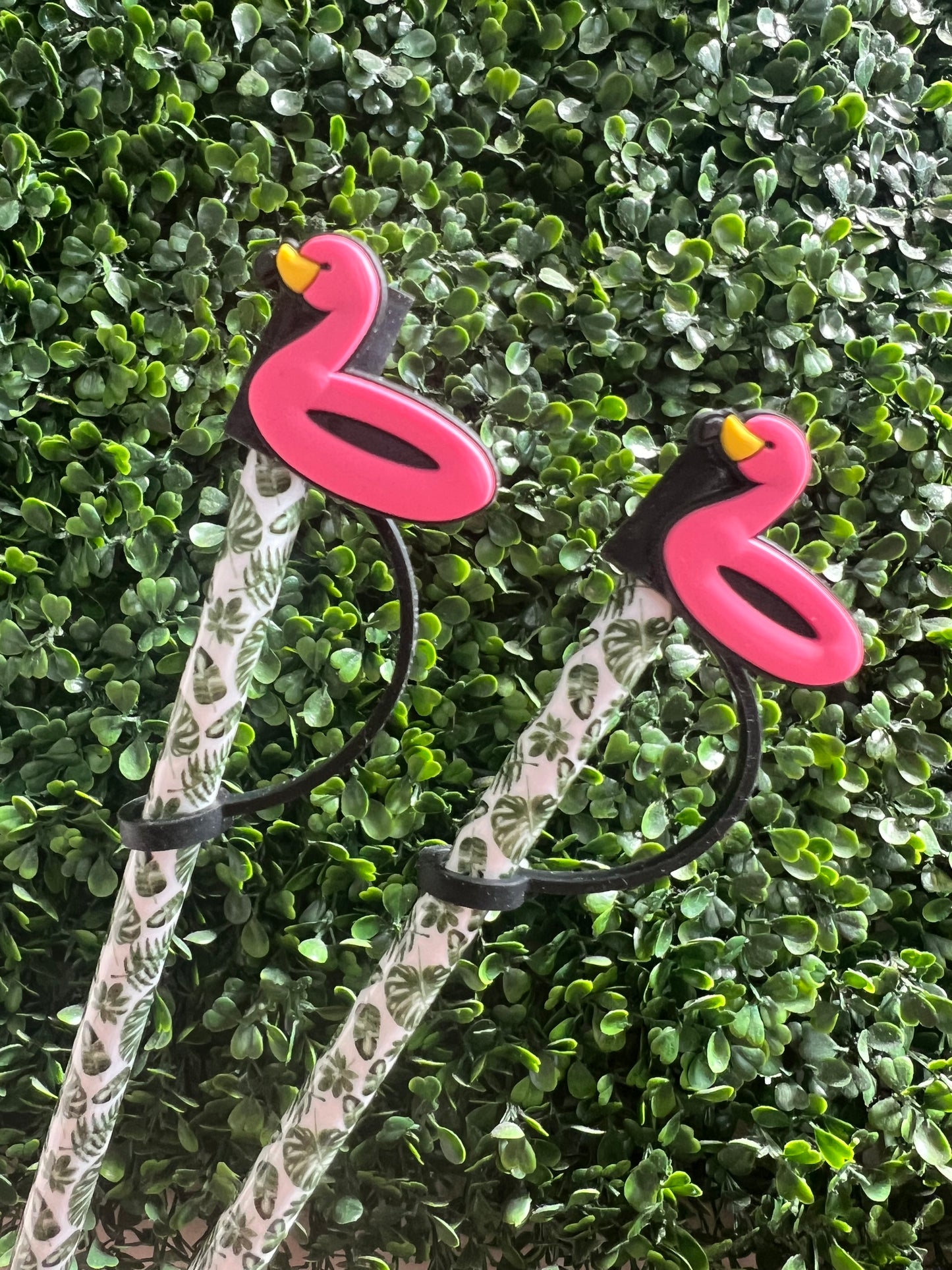 FLAMINGO FLOATIE STRAW TOPPER