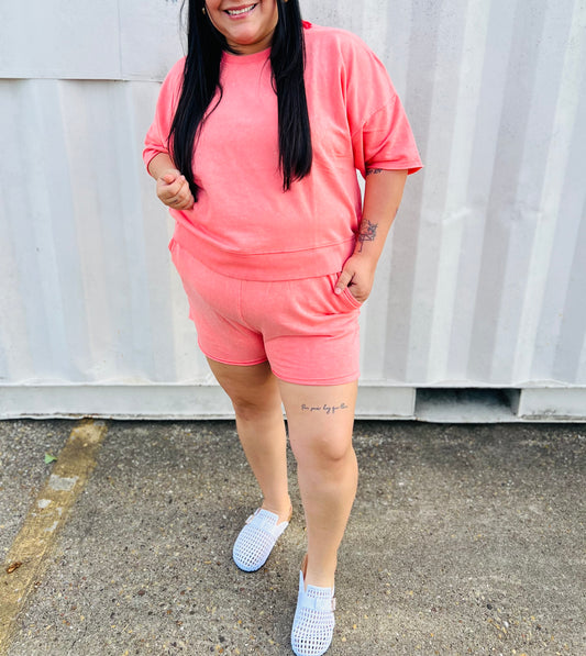 CORAL MINERAL WASH SET