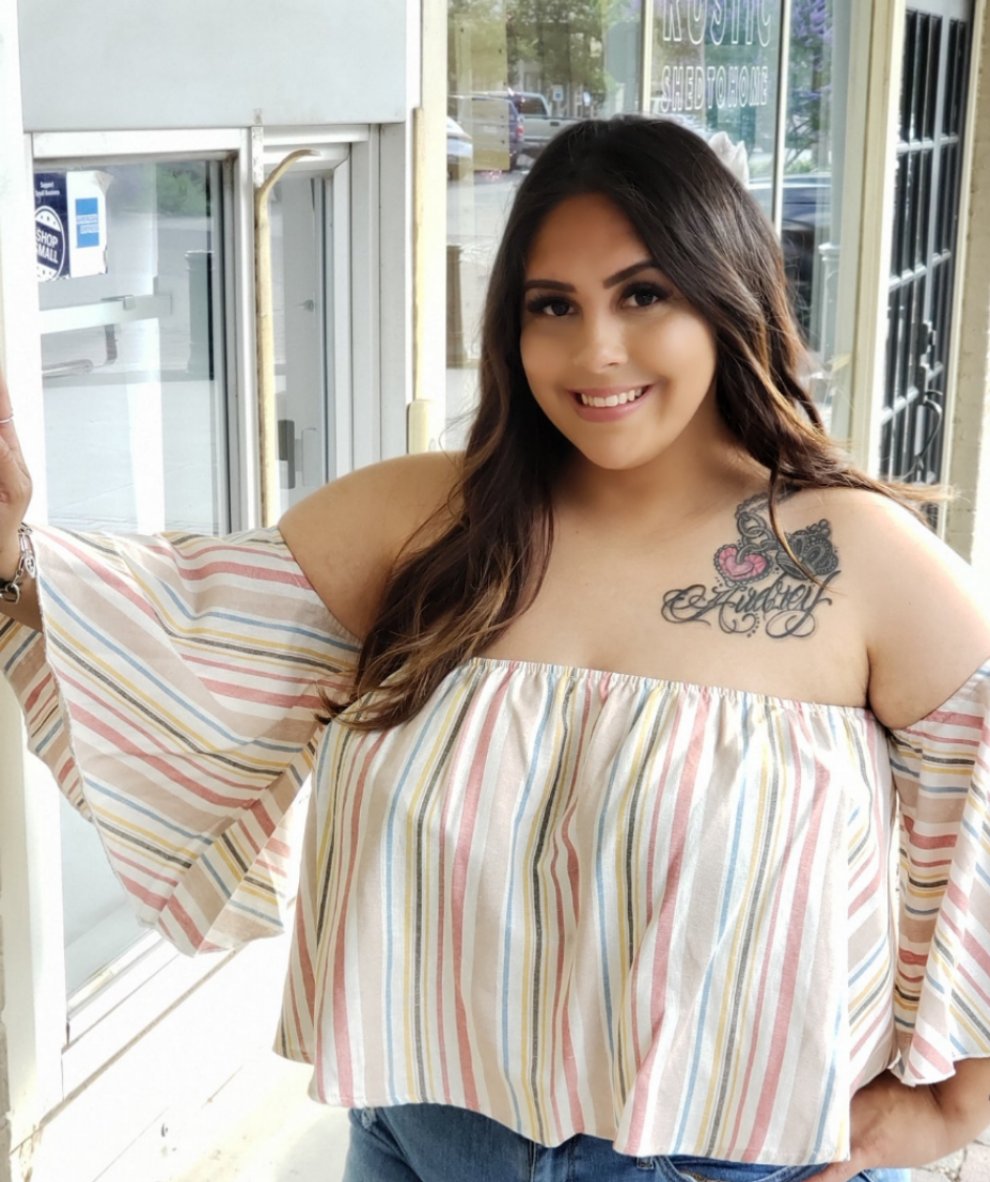 MULTI STRIPED WOVEN TOP