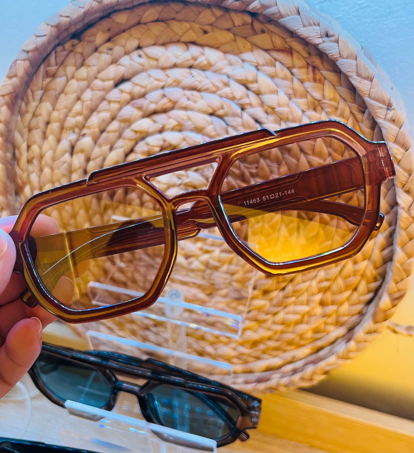 DOUBLE BRIDGE RETRO SUNNIES
