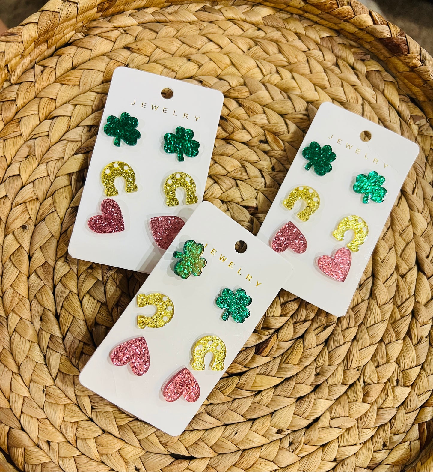 LUCKY 3 PC STUDS