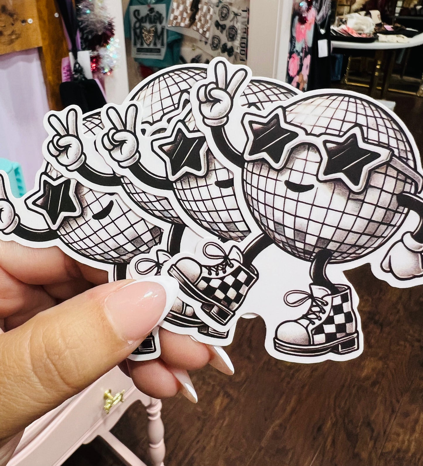 DISCO PEACE STICKER
