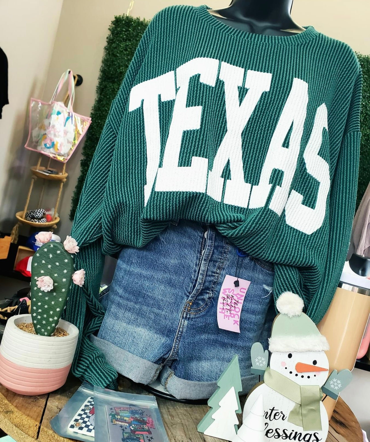 TEXAS CORDED GRAPHIC