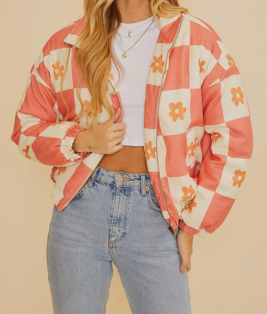 ORANGE MULTI JACKET