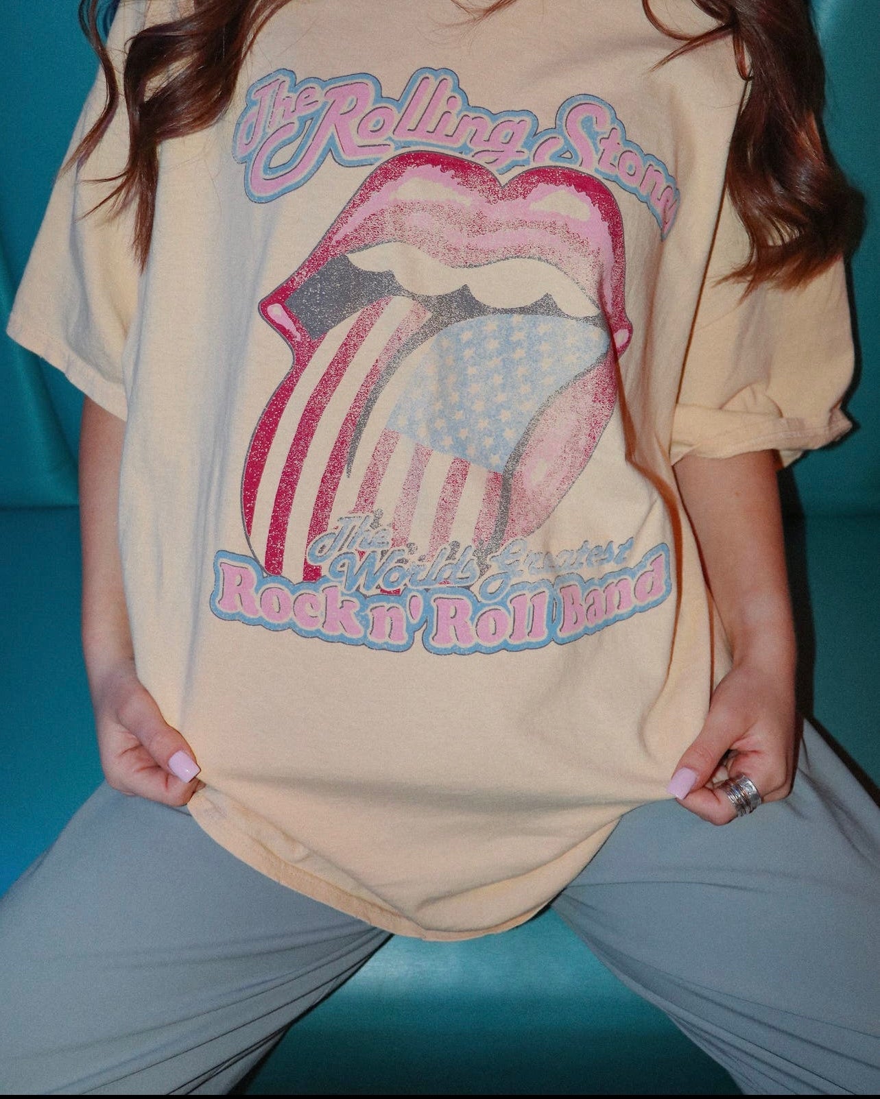 THRIFTED ROLLING STONES TEE