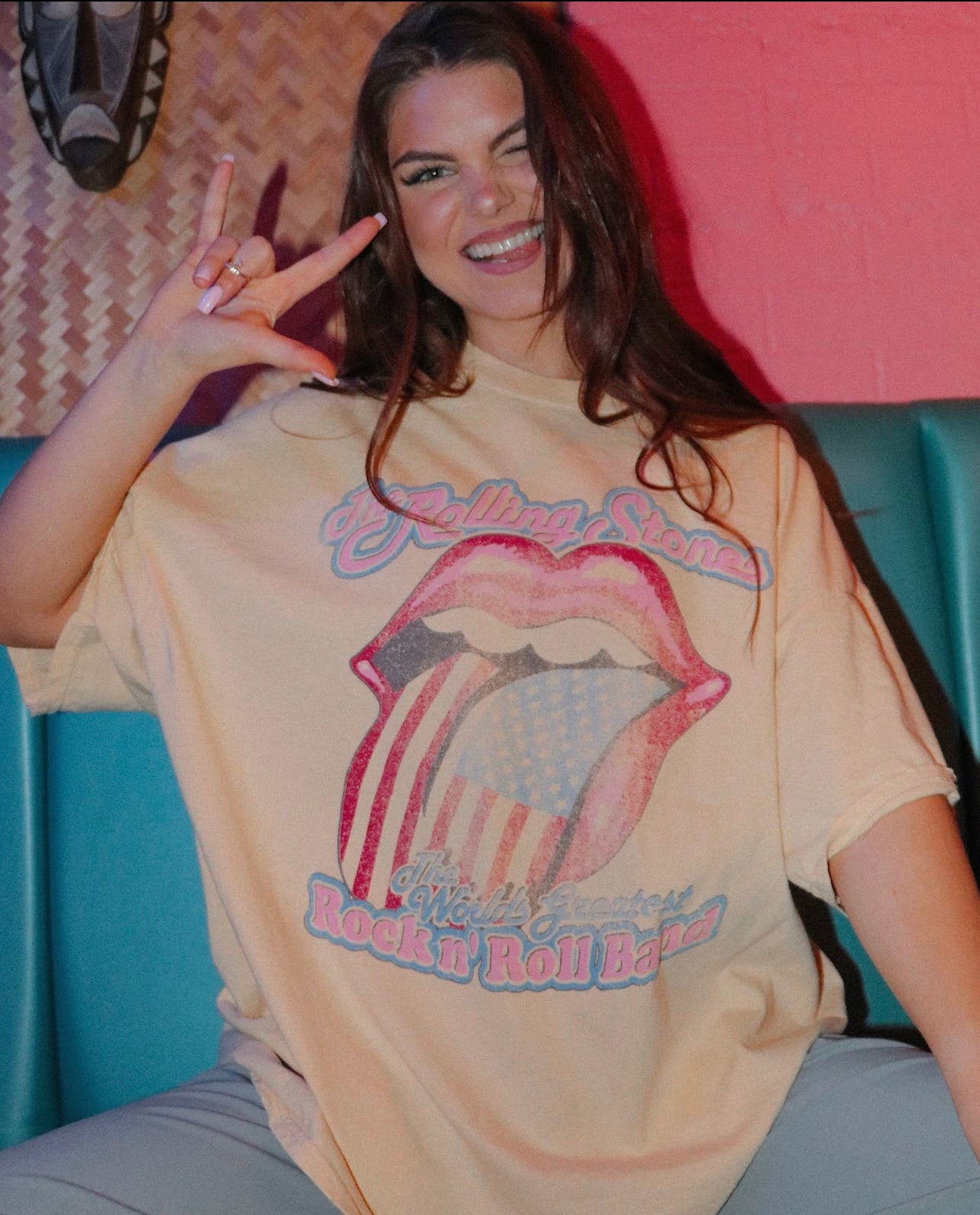 THRIFTED ROLLING STONES TEE