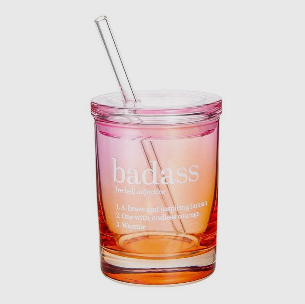 BADDIE GLASS CUP