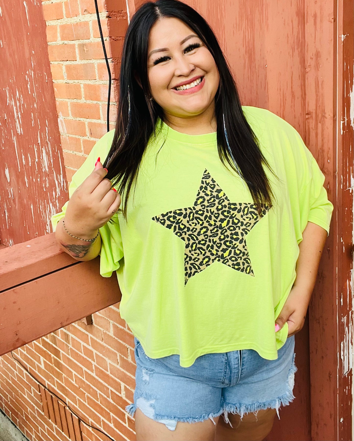 LEO WASHED CROP TOP