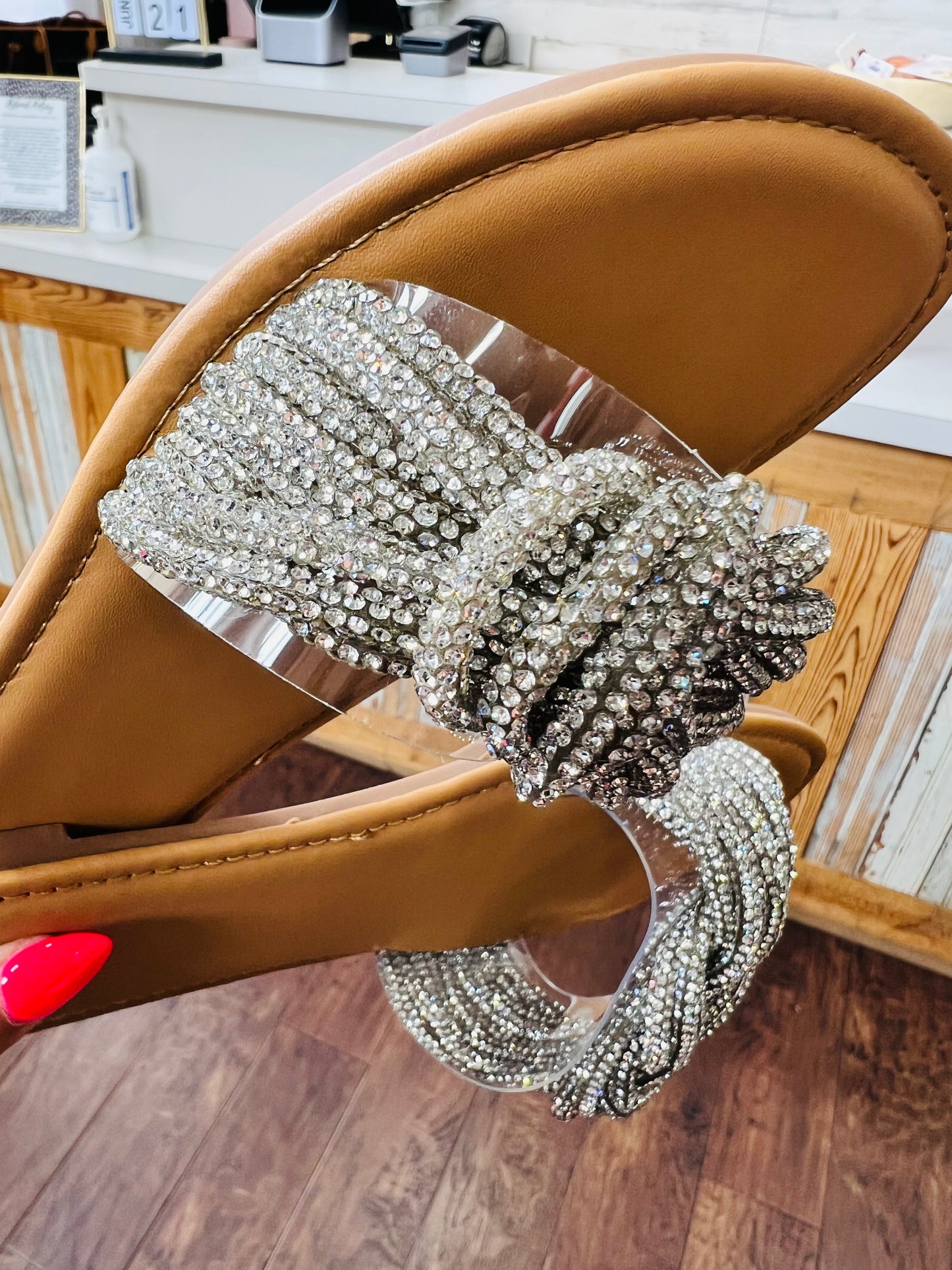 ATHENA CLEAR RHINESTONE