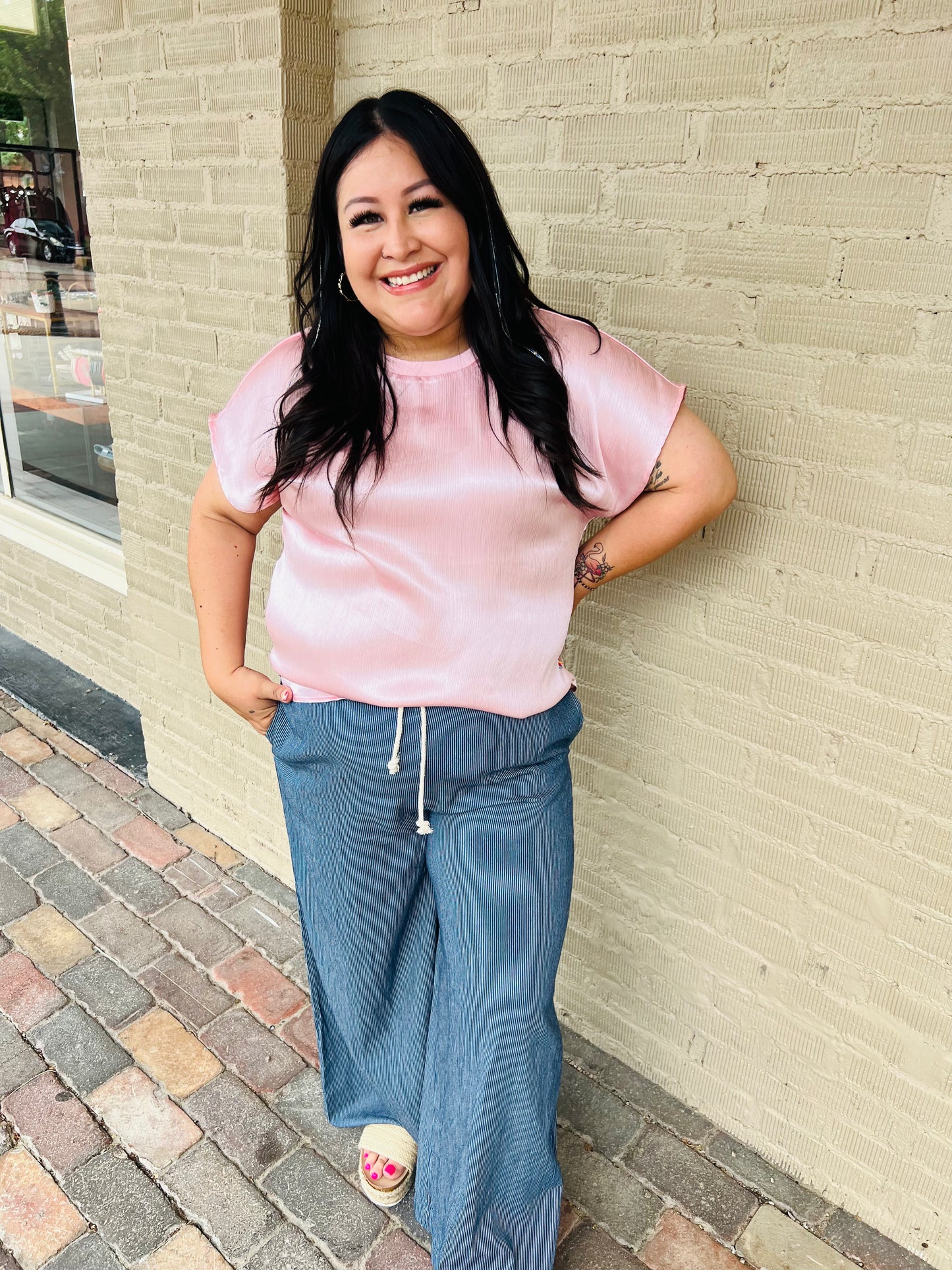 MAUVE DOLMAN TOP