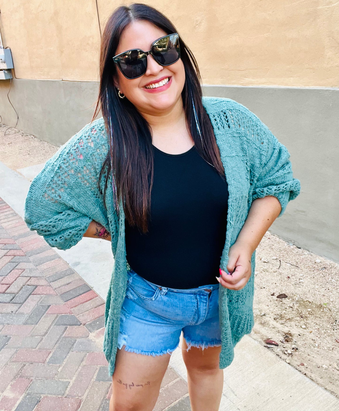 DARK SAGE CARDIGAN