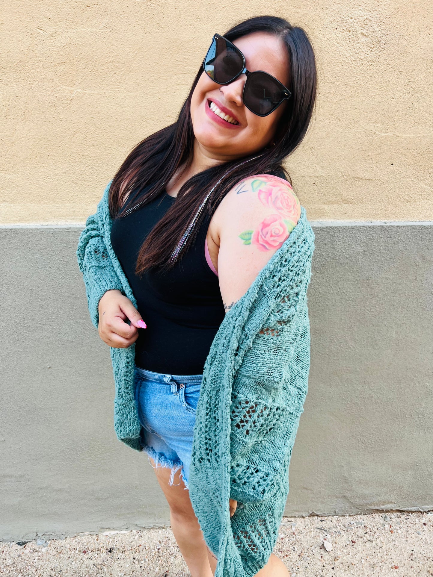 DARK SAGE CARDIGAN