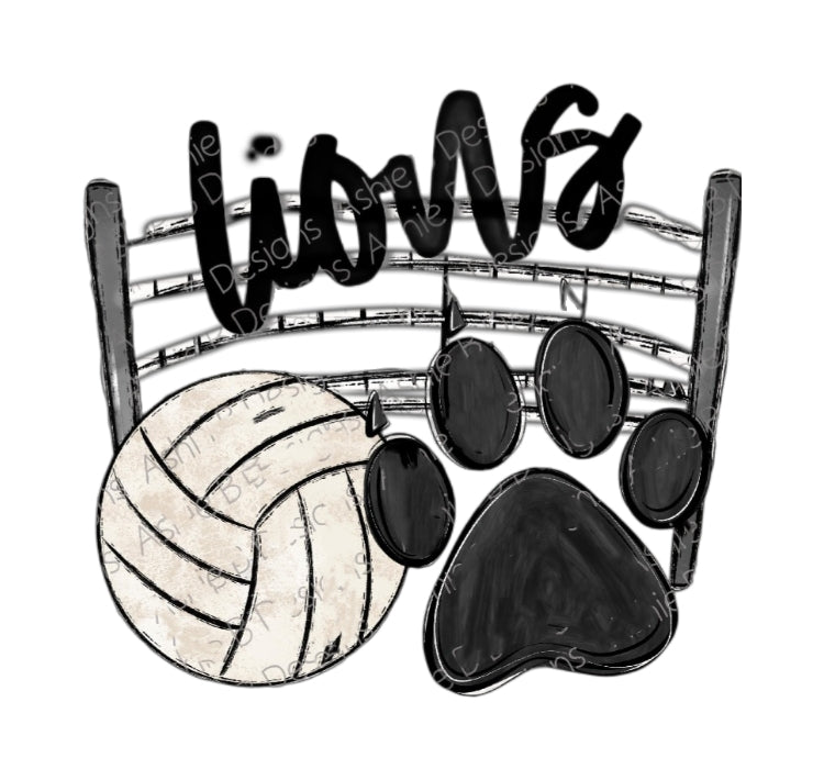 LIONS VOLLEYBALL COLLAGE PREORDER
