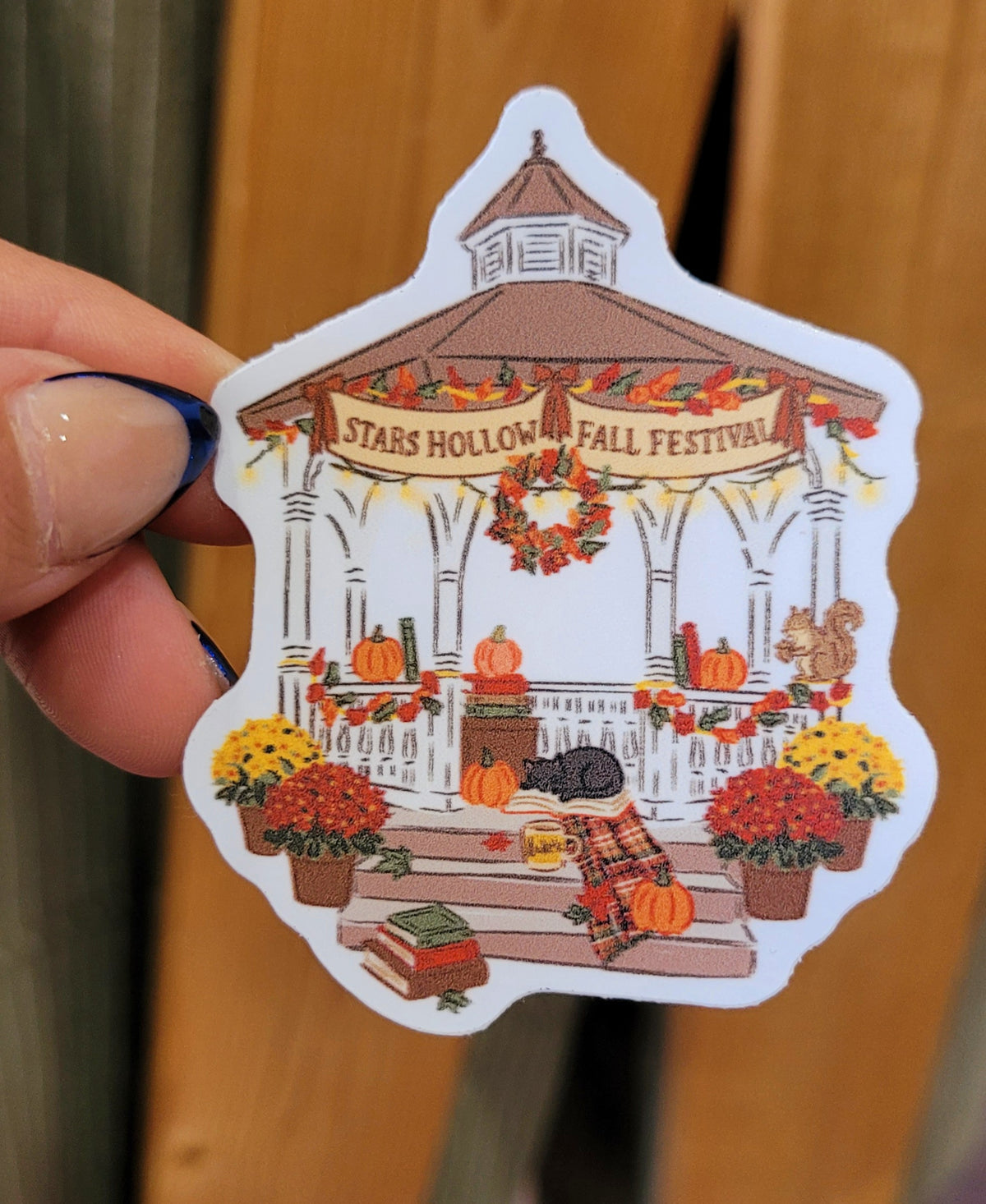 TOWN SQUARE FALL FESTIVAL STICKER
