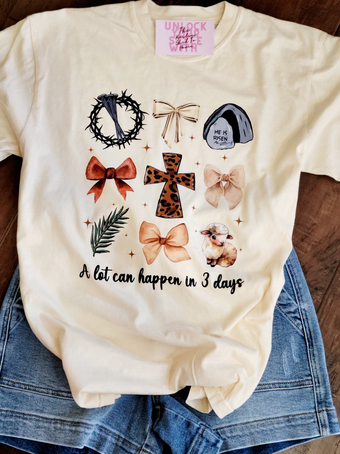 ALOT CAN HAPPEN 3DAYS TEE