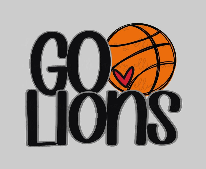 LIONS BASKETBALL COLLAGE PREORDER