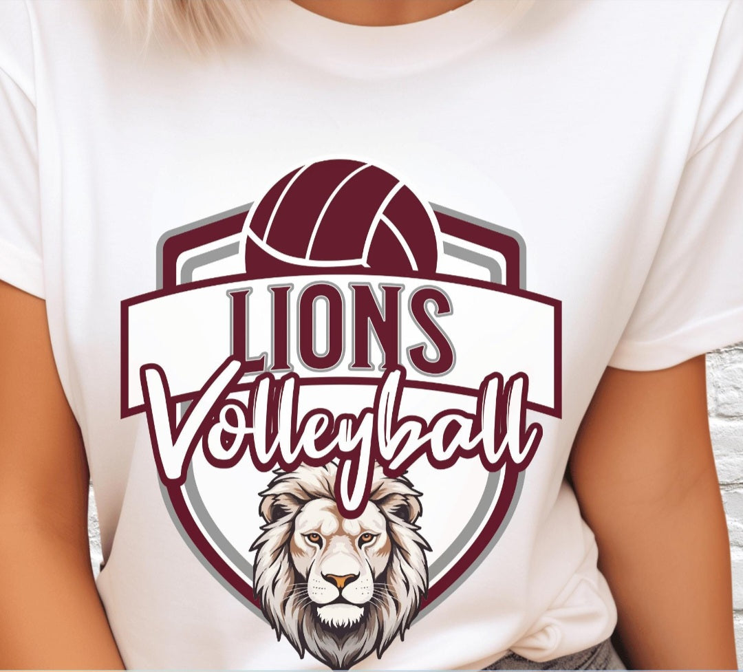 LIONS VOLLEYBALL COLLAGE PREORDER