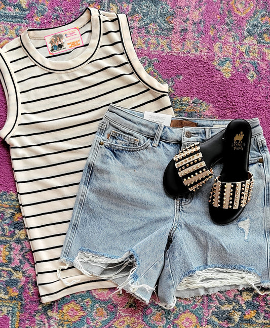 JB DISTRESSED SHORTS