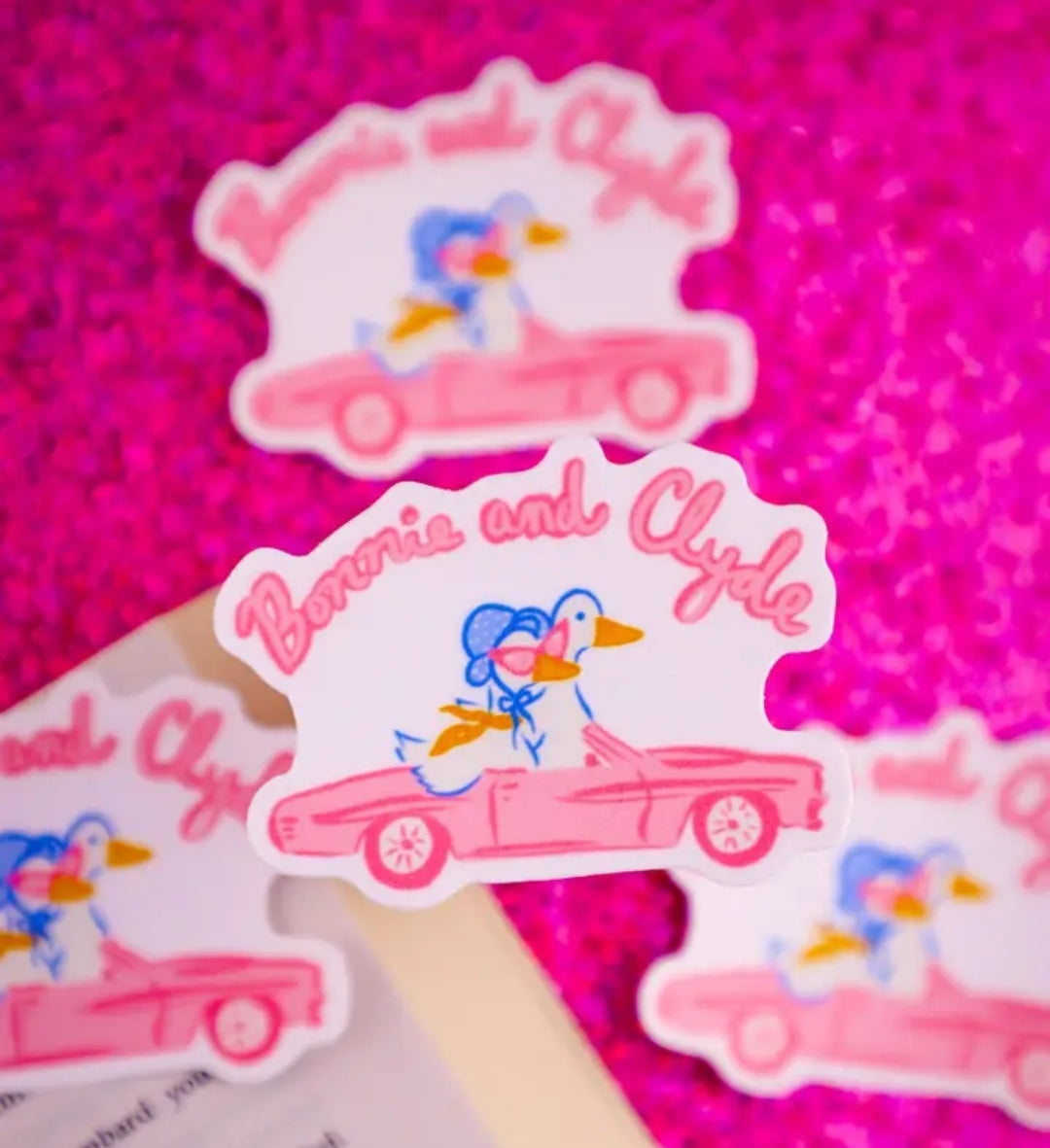 BONNIE & CLYDE STICKER