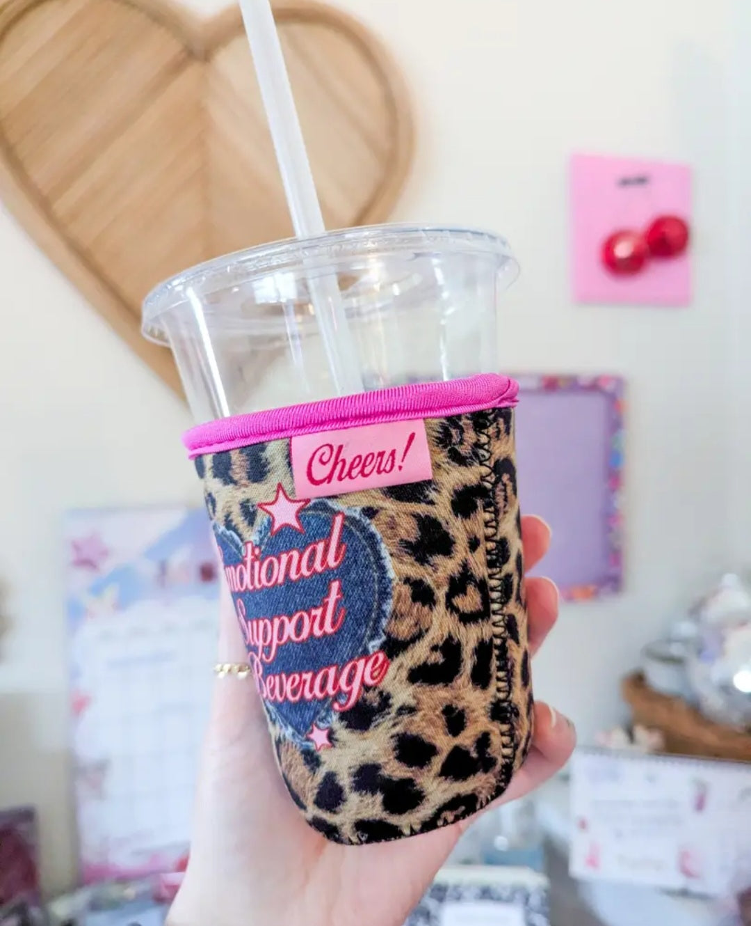EMOTIONAL SUPPORT BEVERAGE SLEEVE