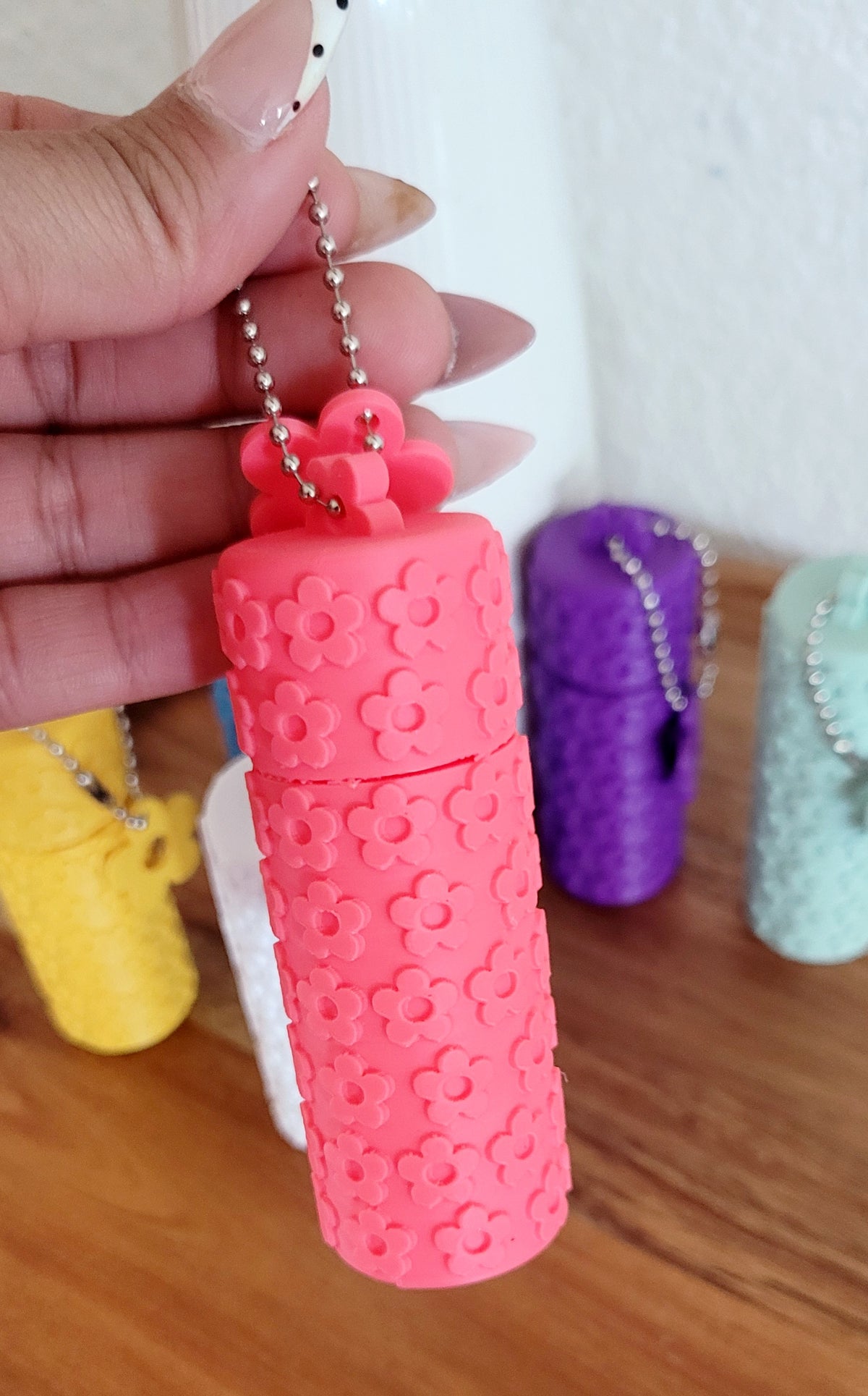 LIP BALM FLOWER HOLDER