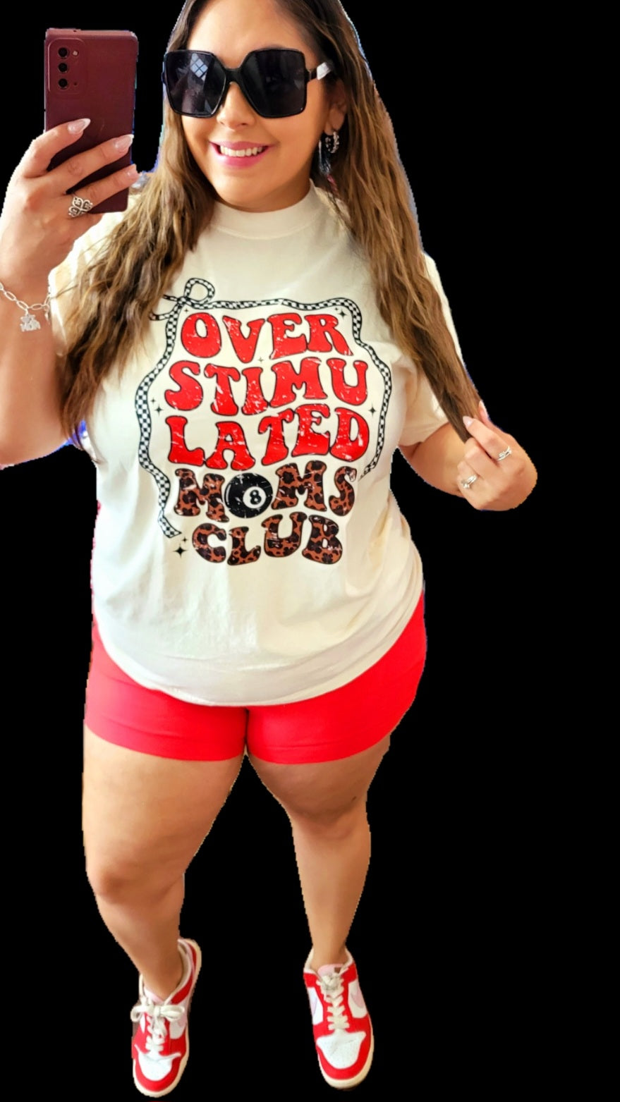 OVERSTIMULATED MOMS CLUB TEE