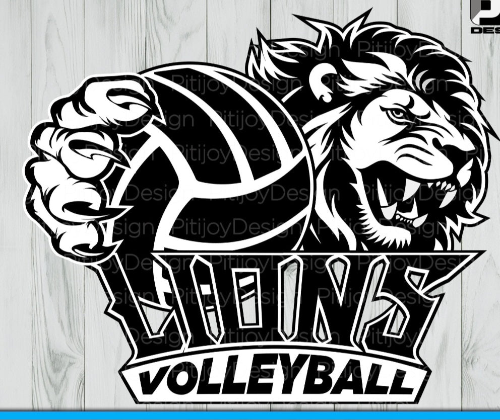 LIONS VOLLEYBALL COLLAGE PREORDER