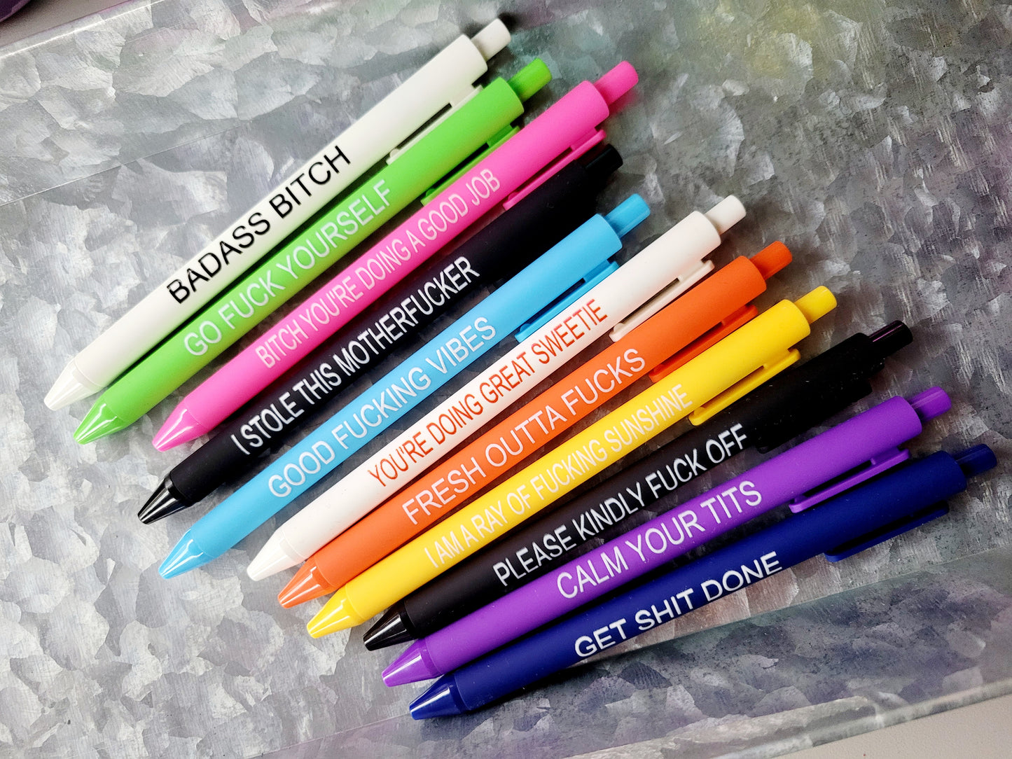 FUN MOTIVATIONAL PENS
