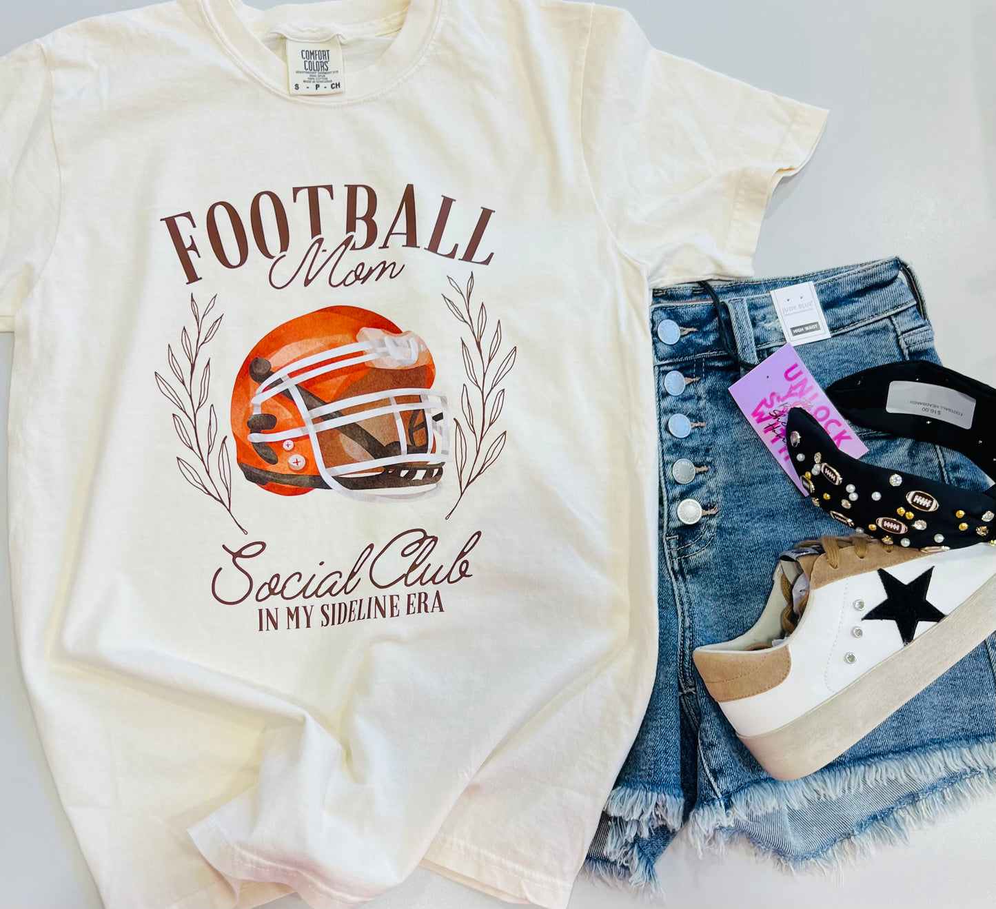 FOOTBALL MOM SOCIAL CLUB TEE