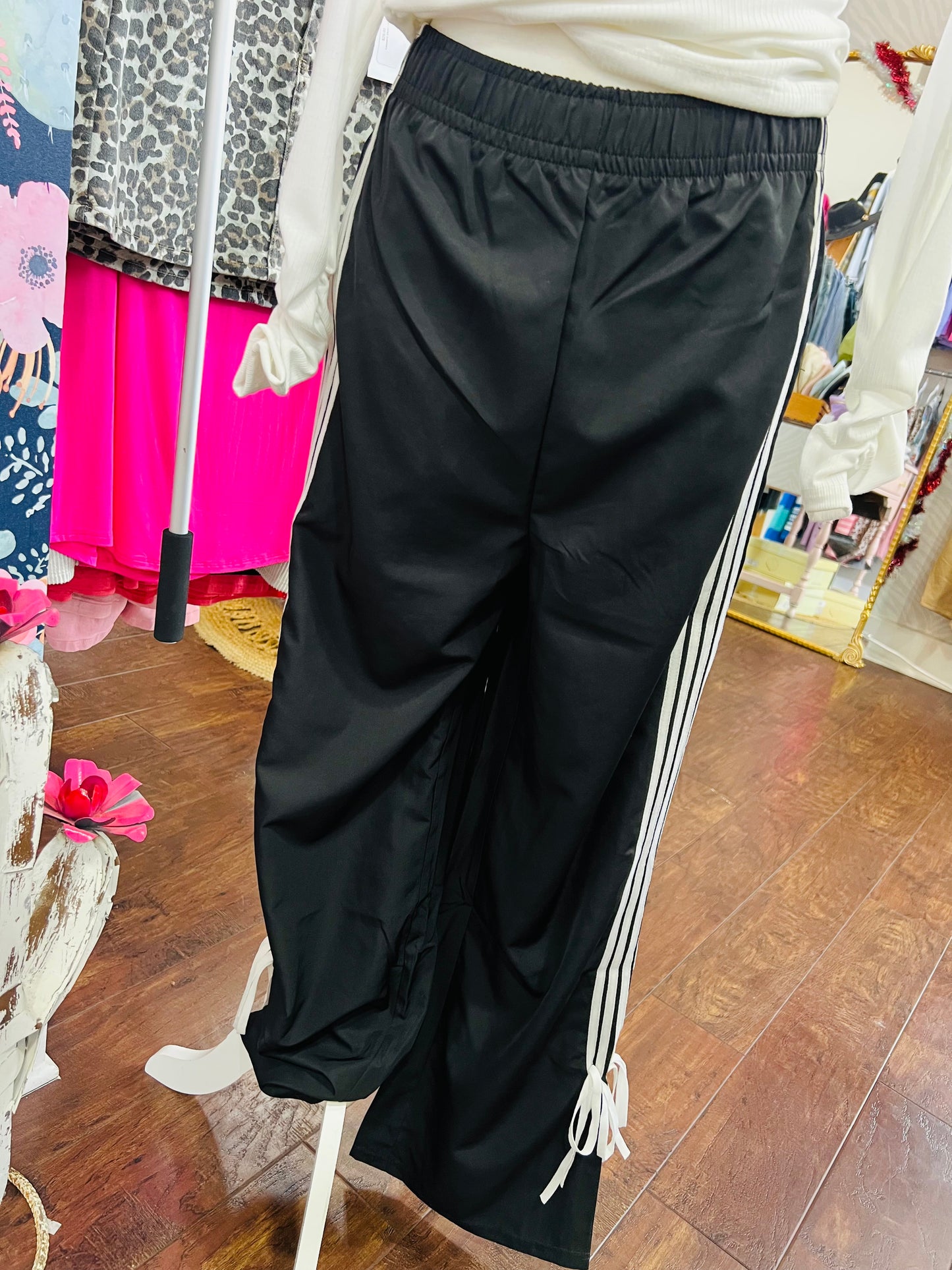 BOW JERSEY PANTS